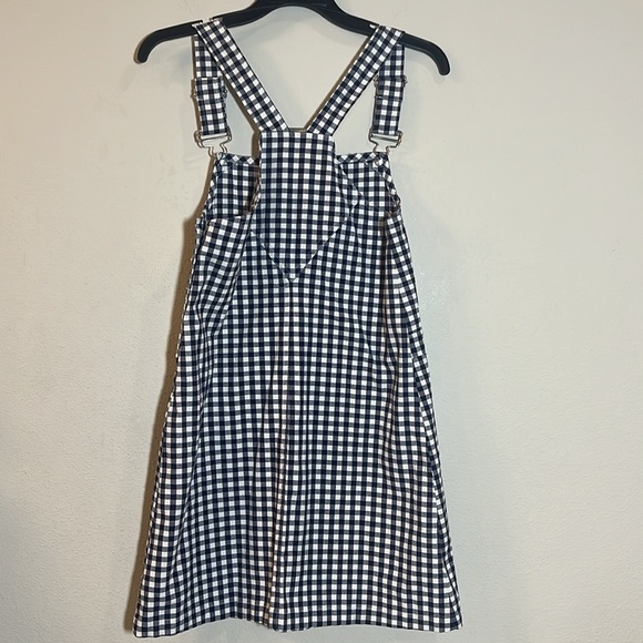 Volcom x Georgia May Jagger Gingham Overall Frochickie Mini Dress XS - Picture 6 of 7